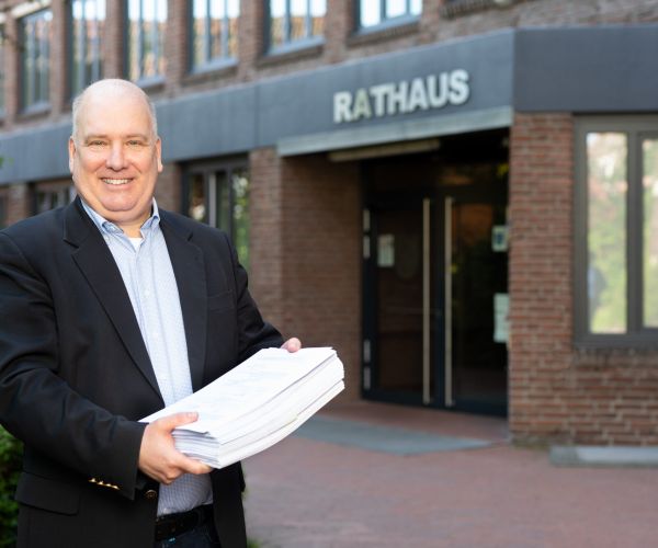 Claus-Peter Horst Unterstützerunterschriften Rathaus Leer